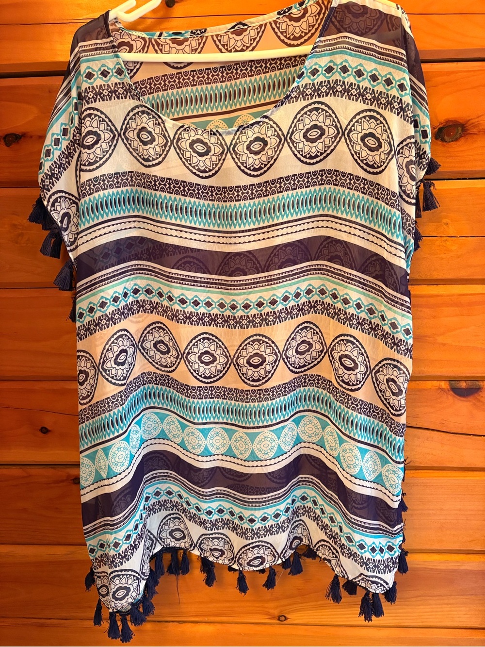 Boho Tassel cover up